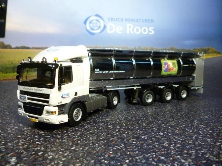 WSI DAF CF Germo Logistiek, Hobby en Vrije tijd, Modelauto's | 1:50, Nieuw, Bus of Vrachtwagen, Wsi, Ophalen of Verzenden
