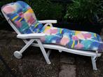 Ligbed Flair Plaisur, Tuin en Terras, Ophalen, Zo goed als nieuw, Kunststof, Verstelbaar