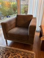 Fauteuil kleur taupe, Ophalen, Gebruikt, 75 tot 100 cm, 75 tot 100 cm