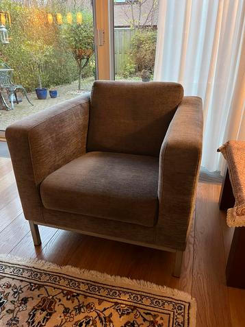 Fauteuil kleur taupe