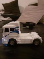 Speelgoed Vrachtwagen - Wit met Blauwe Details, Kinderen en Baby's, Speelgoed | Overig, Ophalen of Verzenden, Gebruikt, Jongen of Meisje