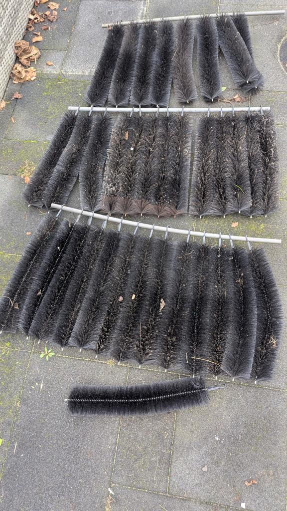 35x Koi Filterborstels / Afzetborstels / Kweekborstels, Tuin en Terras, Waterpompen, Gebruikt, Ophalen