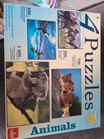 Goliath 4-in-1 Dieren Puzzel, Ophalen of Verzenden, 500 t/m 1500 stukjes, Zo goed als nieuw, Legpuzzel