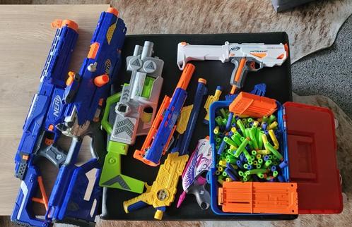 Veel Nerf speelgoed, Kinderen en Baby's, Speelgoed | Buiten | Actiespeelgoed, Gebruikt, Ophalen