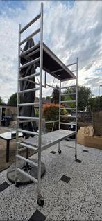 Rolkamerstegers aan geboden, Doe-het-zelf en Verbouw, Steigers, Ophalen, Gebruikt, Rolsteiger of Kamersteiger, 5 meter of hoger