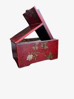 Chinese draak sieraden kist box doos handbeschilderd chinees, Ophalen of Verzenden