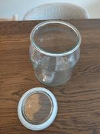 Grote Ikea Voorraadpot Glas 4 Liter met Deksel, Ophalen, Zo goed als nieuw, Overige kleuren, Overige materialen