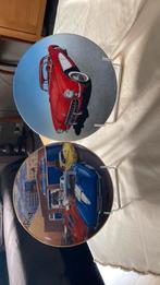 Corvette Zeldzame porseleinen auto reclame bordjes, Ophalen of Verzenden