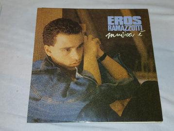lp  EROS RAMAZZOTTI - Musica E   1988 beschikbaar voor biedingen