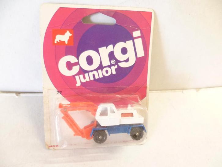 Corgi JR 77 Mettoy 1976 Digger Graafmachine modelauto., Hobby en Vrije tijd, Modelauto's | Overige schalen, Nieuw, Auto, Ophalen of Verzenden