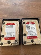 2x WD Red 4TB NAS HDD - WD40EFRX, Computers en Software, Harde schijven, Intern, Gebruikt, Server, Ophalen of Verzenden