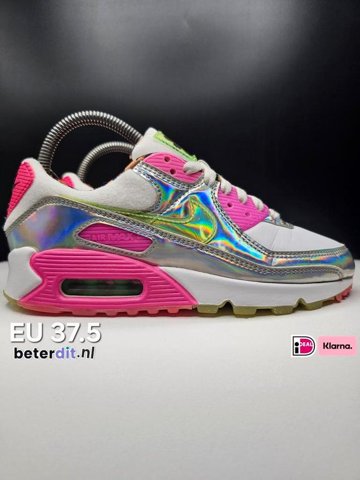 Nike Air Max 90 LX 'Laser Fuchsia'
Maat: 37.5, Kleding | Dames, Schoenen, Zo goed als nieuw, Sneakers of Gympen, Ophalen of Verzenden