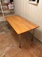 nette tafel te koop verstelbaar in hoogte, Huis en Inrichting, Tafels | Eettafels, Ophalen, Gebruikt, 50 tot 100 cm, 150 tot 200 cm