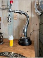 Biertap lamp - upcycling - handgemaakt - mancave, Ophalen of Verzenden, X, X, X