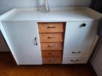 Vintage retro commode, Ophalen, Gebruikt, 100 tot 150 cm, Jaren 50/60