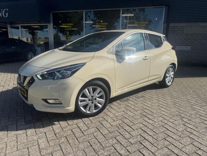 Nissan Micra 1.0 IG-T N-Connecta Nav/Camera, Auto's, Nissan, Bedrijf, Micra, ABS, Achteruitrijcamera, Airbags, Airconditioning