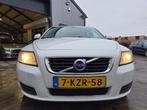 Volvo V50 2.0F Kinetic LPG G3, Auto's, 1350 kg, Stof, Gebruikt, Zwart