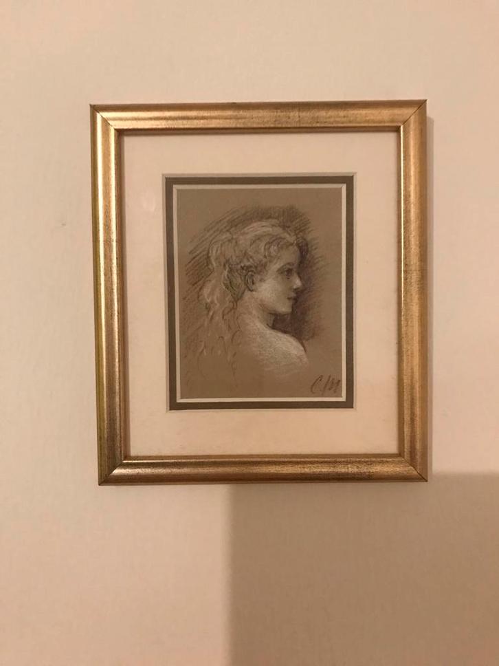 Cornelis le mair., Antiek en Kunst, Kunst | Tekeningen en Foto's, Ophalen of Verzenden