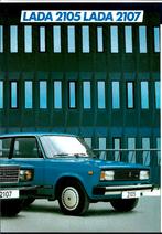 Folder Lada 2105 en 2107, Ophalen of Verzenden, Gelezen, Overige merken
