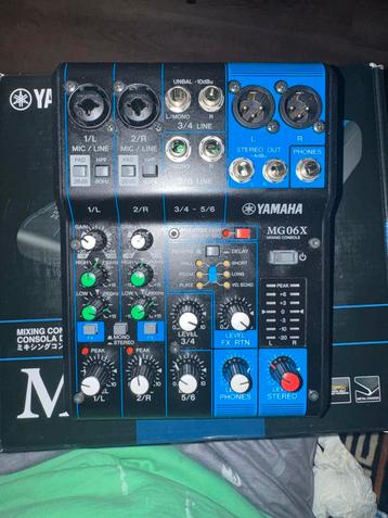 Yamaha MG06X Mixer - Compact en Krachtig! beschikbaar voor biedingen