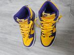 Sneakers kids Nike Dunk High “Court Purple / Gold, Gebruikt, Jongen of Meisje, Schoenen, Ophalen of Verzenden