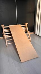 Ette Tete Mopitri - Houten klimrek met glijbaan, Kinderen en Baby's, Speelgoed | Houten speelgoed, Ophalen, Gebruikt, Overige typen