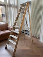 Stevige vintage schilderstrap (hout), Antiek en Kunst, Ophalen