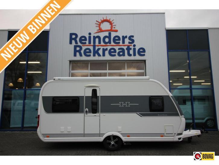 Hobby Excellent 460 UFE Airco ATC Mover Thule6300, Caravans en Kamperen, Caravans, Bedrijf, tot en met 4, 1000 - 1250 kg, Rondzit