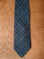 Salvatore Ferragamo Stropdas - Mooi Patroon!, Ophalen of Verzenden, Zo goed als nieuw, Blauw, Met patroon