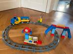 Duplo Treinset 5608 + Uitbreiding, Kinderen en Baby's, Speelgoed | Duplo en Lego, Ophalen of Verzenden, Zo goed als nieuw, Complete set
