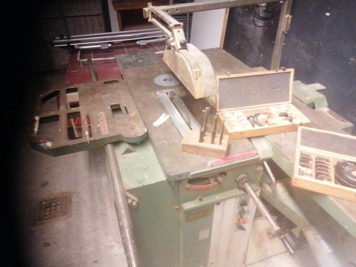 Combinatie machine 5-voudig + profielbeitels 380V, Doe-het-zelf en Verbouw, Gereedschap | Zaagmachines, Gebruikt, Overige typen