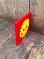 Tof New Old Stock emaille bord, bordje van Shell️️ ️️️🔥⛽️, Reclamebord, ., Ophalen of Verzenden, Zo goed als nieuw