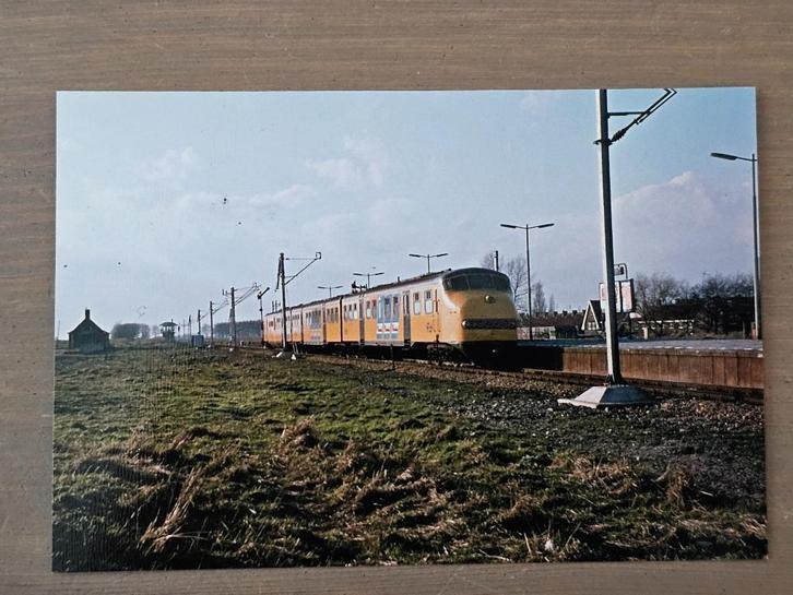 Foto TREIN NS Nederlandse Spoorwegen Diesel DE3 Plan U, Verzamelen, Spoorwegen en Tramwegen, Gebruikt, Trein, Overige typen, Verzenden