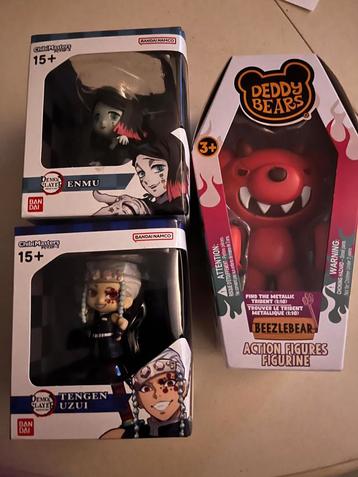 Demon Slayer & Deddy Bears Figuren - Nieuw in Doos! beschikbaar voor biedingen
