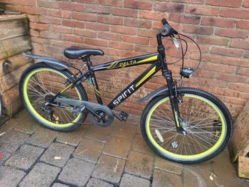 Stoere 24inch Spirit Delta jongensbike 7speed etc 8-11jaar  beschikbaar voor biedingen
