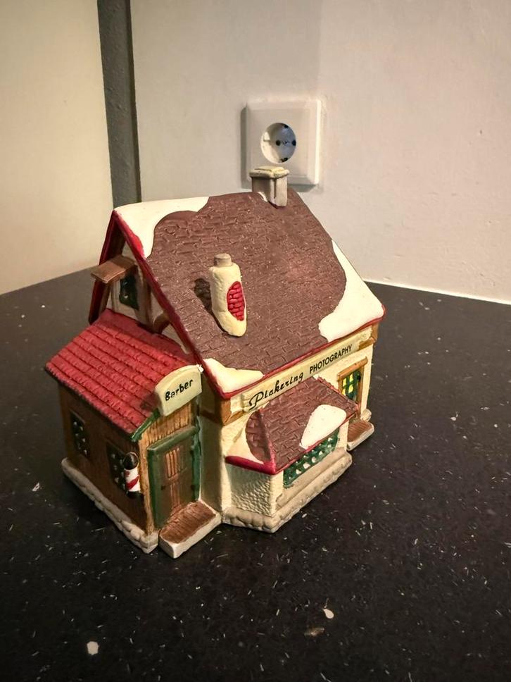 Kerstdorp - duoset huisjes, Diversen, Kerst, Zo goed als nieuw, Ophalen of Verzenden