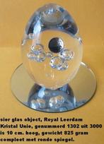 ROYAL KRISTAL GLASUNIE LEERDAM unica kristallen ei 1302/3000, Ophalen of Verzenden