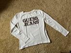 Guess shirt/longsleeve wit glitter mt.16 (176/XS), Kinderen en Baby's, Kinderkleding | Maat 176, Meisje, Ophalen of Verzenden