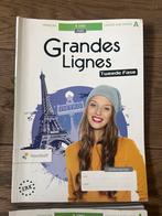 Grandes Lignes Frans - 4 VWO Flex + 5 VWO Flex, Boeken, Ophalen of Verzenden, Zo goed als nieuw, Non-fictie