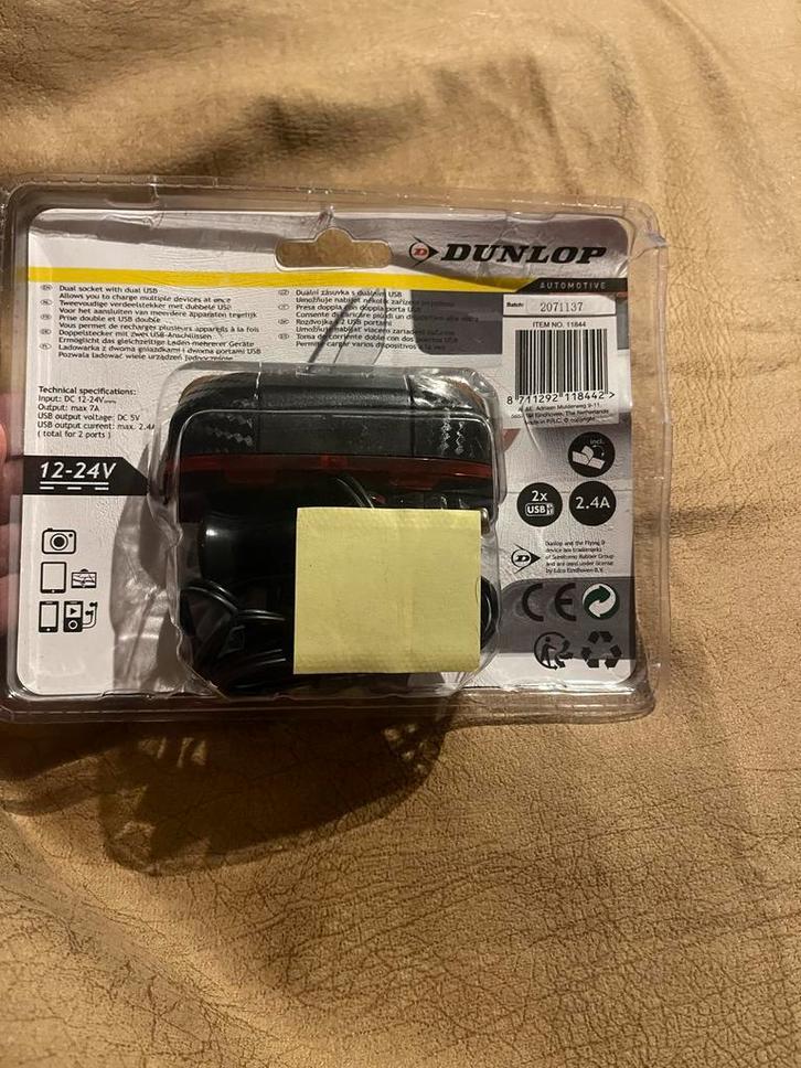 Autolader met Dubbele Sigarettenaansteker & USB, Auto diversen, Auto-accessoires, Nieuw, Ophalen of Verzenden