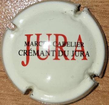 Crémant du Jura Capsule Marcel CABELIER crème & zwart nr. 01 beschikbaar voor biedingen