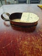 Antieke Koperen centenbak draaiorgel, Antiek en Kunst, Antiek | Koper en Brons, Ophalen of Verzenden