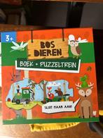 spelletjes Boek- en puzzel trein, Ophalen, Nieuw, 2 tot 4 jaar