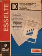 ESSELTE Insteektassen A4 - 100 stuks, Ophalen