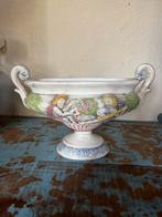 Vintage Firenze Vaas met Engeltjes, Ophalen of Verzenden