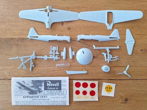 1:72 1/72 Revell Mitsubishi Zero, Hobby en Vrije tijd, Modelbouw | Vliegtuigen en Helikopters, Zo goed als nieuw, Vliegtuig, 1:72 tot 1:144