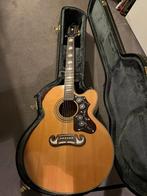 Epiphone gitaar EJ-200 CE/N, Ophalen, Zo goed als nieuw, Western- of Steelstringgitaar, Met koffer