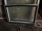 Oud Raam met Golvend Glas, Doe-het-zelf en Verbouw, Glas en Ramen, Gevelraam of Ruit, Gebruikt, Minder dan 80 cm, 80 tot 120 cm