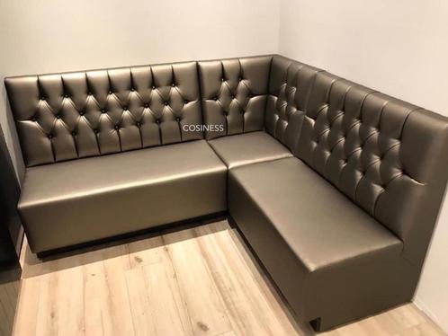 Restaurant banken op maat/eigenfabriek/horeca meubels/lounge, Huis en Inrichting, Banken | Bankstellen, Nieuw, Hout, Kunststof