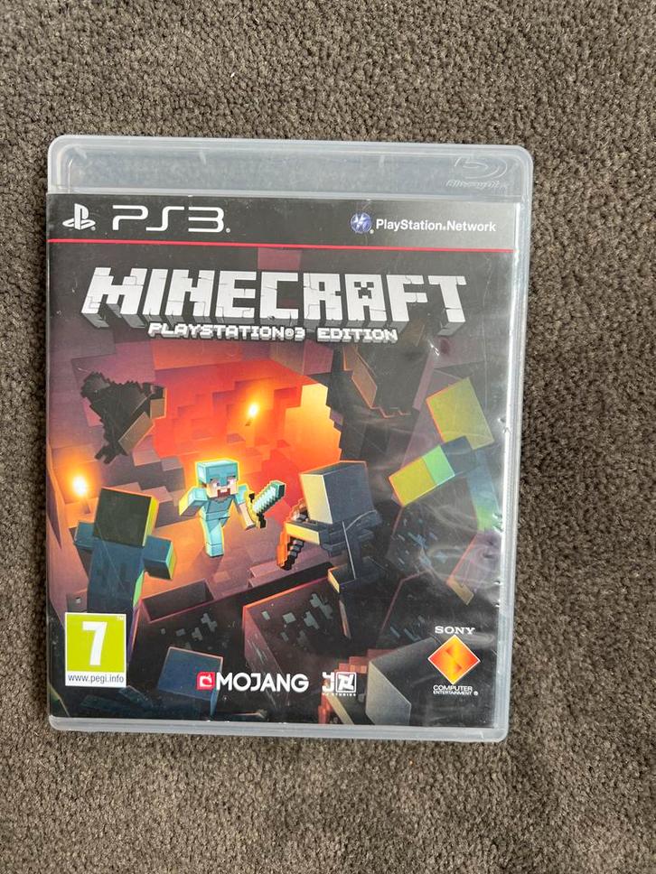 Minecraft PS3 - Bouw je eigen wereld!, Spelcomputers en Games, Games | Sony PlayStation 3, Gebruikt, Strategie en Constructie